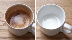マグカップの黒い汚れを手間なく落とす方法：洗剤を使わない4つの簡単な方法