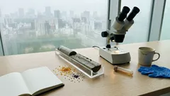 南極の海底で見つかった1ミリの琥珀：『氷の大陸』観を揺らす手がかり