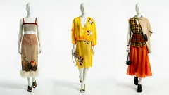この春、スカートが再びトレンドに：ブランドの新作コレクションで注目を集めたモデルたち