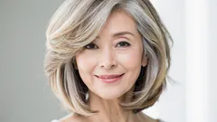 50代以降に選ぶ人が増えている色:白髪にもきれいに馴染む